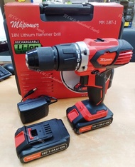 MK POWER MK18T-1 18V LITHIUM HAMMER DRILL
