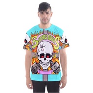 Punk Rock Noise Surfers Butthole T-Shirt Black Swans T-Shirt Polyester Jersey | Casual T-SHIRT Size 