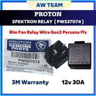 Original Proton Spektron Relay PW537074 Blm Fan Relay Wira Gen2 Persona Flx 12v 30A Fan Relay PW5469