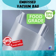 50pcs Vacuum Sealer Bag Embossed Vacuum Packaging Bag Vacuum Sealer Food Grade Vacuum Bag Vacuum Pla