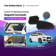 BMW X3 2016-2020 Carfit OEM Magnetic Sunshade Front Sides 2PCS
