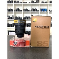 NIKOR 85 mm F1.8 G Former Shop Warranty