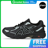 ASICS | รองเทาวงสำหรบเดกผหญง Asics Gel Venture 6 สดำ-ฟาออน รน 1204A162-002