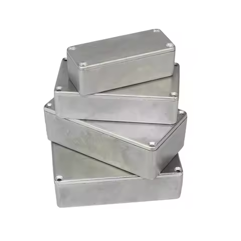 1PC 1590B 125B 1590A 1590XX Aluminum Case Stomp Box Effects Pedal Enclosure Guitar Effects Pedal Unf