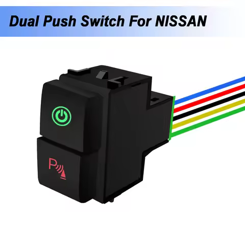 12V 3A Dual-Key Power Switch One-Touch Start Parking for Nissan Qashqai Pathfinder Frontier Rogue Le