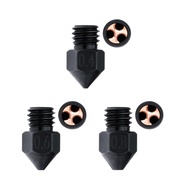 Fir Clone-CHT Tip Nozzles 0 4mm 0 6 0 8 3D Printer Hardened Steel Nozzles for MK8 1 75mmFilament Dou