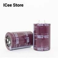 New Original Capacitor 200V2200UF 250V2200UF 35X50 35X60 200V 250V 2200UF Aluminum Electrolytic Capa