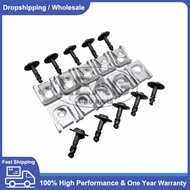 51718212148 8K0805922A High Quality 20Pcs 10Set Engine Splash Guard Screw Clip + Nut Set for BMW Aud
