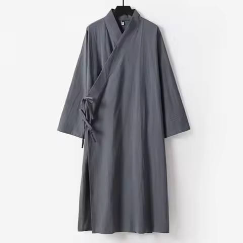 Plus Size 9XL Traditional Chinese Clothes Cosplay Wudang Taoist Robe Costume Retro Tai Chi Uniform H