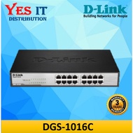D-LINK DGS-1016C / DGS-1024C  16-PORT GIGABIT 10/100/1000 MBPS UNMANAGED SWITCH