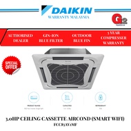 DAIKIN大金--天花板冷气 (AUTHORISED DEALER+READY STOCK) 3.0HP CEILING CASSETTE AIRCOND (SMART WIFI) FCC85AV1MF