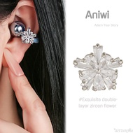 Aniwi | Exquisite double-layer zircon flower accessory for Huawei Freeclip 1/2 Bluetooth earphones