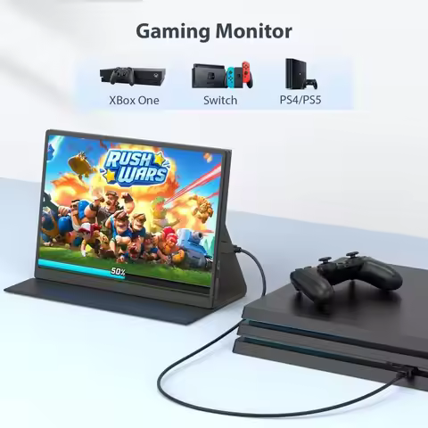 Eyoyo Mini Portable Monitor 10.5'' FHD 1280P 100%sRGB Type C HDMI Gaming Monitor