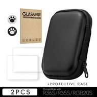 R R36S Handheld Storage Bag R35S R35Plus RGB20S XU10 Game Console Bag Accessories Protective Cases