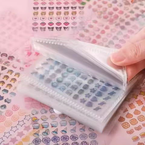 6000pcs stickers/Book Small Sticker Collection Book Mini Sticker Book Hand Account Sticker Book Snap