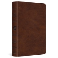 ESV Large Print Bible (TruTone, Deep Brown)