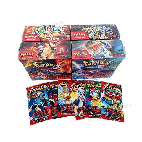 Scarlet Violet Destined Rivals 288Pcs English Version Pokemon TCG Classics Booster Box Pokemon Trade