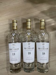 MacAllan 18 sherry 空瓶