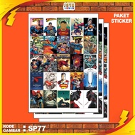 SUPERMAN STICKER IMAGE SUPERMAN STICKER/ SUPERMAN STICKER PACKAGE/ PER 25 PCS CODESP77/