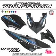 TRANSPARENT UV STICKER MOTIF STICKER VARIO 160 CUSTOM DESIGN MOTIF STAR MIGOS