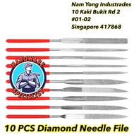 10 Pieces Diamond Needle File Set / Hand File