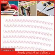 allinit FTVOGUE 20Pcs Spiral Binding Coil 30 Holes 13mm Diameter Large Capacity Spine Comb Set Kit S