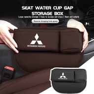 Car Seat Gap Storage Box Universal Seat Gap Slit Box For Mitsubishi Lancer Outlander Pajero ASX EX L