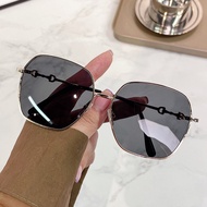 2025 Metal Sunglasses Sunglasses Men Women Gradient Color Sunglasses Live Sunshade Glasses ZK5Y
