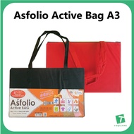 Asfolio Active Bag A3 | Folio Bag, School, Office Document Bag