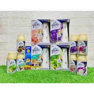 GLADE AUTOMATIC SPRAY SET 269ml/175g [1 SPRAY REFILL, 2 AA BATTERY, 1 AUTOMATIC SPRAY]