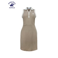 Beverly Hills Polo Club Women’s Cotton Spandex Dress in Moccamousse REN2023