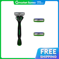 Dorco | Máy cạo râu Dorco Pace6 Lam đa năng kèm 2 lưỡi dao (bao gồm cả lưỡi dao đã lắp đặt)