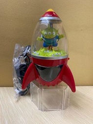 罕有 全新 絕版 有盒 迪士尼 反斗奇兵 Toy Story 三眼仔 火箭收音機鬧鐘 擺設 公仔 擺件 Disney Toy Story Pixar Alien figure
