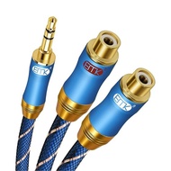 [ประกันศูนย์ไทย] ERTK RCA TO 3.5 สายสัญญาณเสียง 3.5 ออก RCA ขาวแดง สำหรับเครื่องเสียง