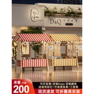 Market Display Stand Mobile Foldable Stall Market Night Market Stall Stand Flower Cart Promotion Dis