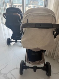 Nuna TRVL 輕量自動收摺嬰兒推車