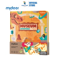 mideer 6-in-1 Portable Board Game Book - Museum Adventures (3Y+)