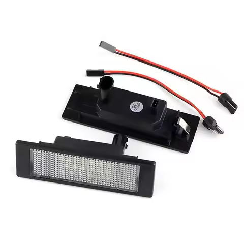 Canbus LED License Number Plate Lights for BMW 1 6 Z4 Serie S E81 E87 E63 E64 M6 E85 E86 Z4 F12 F13 
