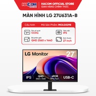 LG 27U631A-B Monitor (27 inch/QHD/IPS/100Hz/5ms/USB-C 15W) -