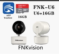 FNKvision กล้องวงจรปิด Full HD 5MP กล้องวงจร กล้องวงจรปิดไร้สาย IP Camera 2ล้านพิกเซล APP:FNKvision