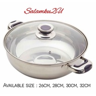 STEAMBOAT POT WITHOUT DIVIDER / POON CHOY POT