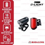 D-Light Bike Bicycle Light CG-211 CG-217 Front and Rear