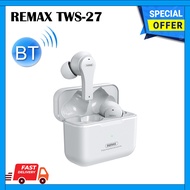 REMAX TWS-27 TRUE WIRELESS MUSIC EARPHONE WIRELESS EARBUDS