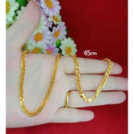 24K/ SHARPENER NECKLACE 24K GOLD PLATED LIMPIS NECKLACE