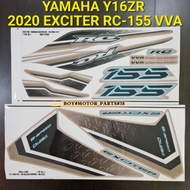 YAMAHA Y16 Y16ZR 2022 EXCITER RC 155 VVA ( 51 ) BODY STICKER