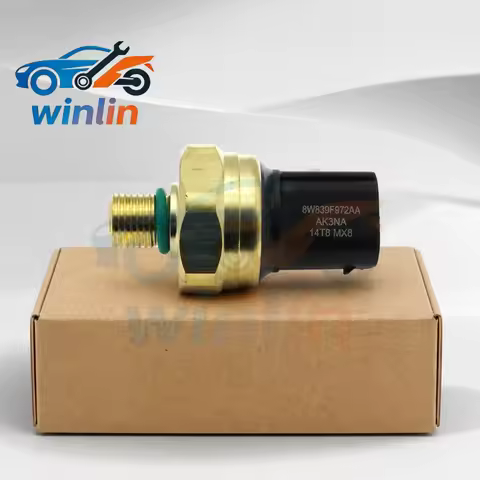 OEM 8W839F972AA BM5Z-9F972-A 8W83-9F972-AA Fuel Rail Pressure Sensor Replacement for Ford Focus Esca