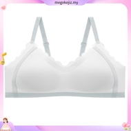 Uniqlo Airism Bra Women No Steel Ring Comfortable Sleep Bra Lace Sweet Style Underwear Seamless Bras