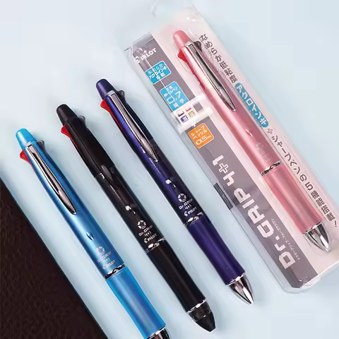 Pilot Dr. Grip 4+1, Mult Ballpoint Pen 0.7mm Acro Ink and 0.5mm Mechanical Pencil Inside, Ball Pen w
