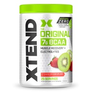 XTEND Natural Zero BCAA Powder Strawberry Kiwi Splash | Free of Artificial Sweeteners, Flavors, and 