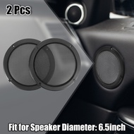 ❈Uxcell 2/4pcs 6.5 Inch Car Subwoofer Speakers Grills Cover Mesh Net Guard Protective Case Unive ♛ღ